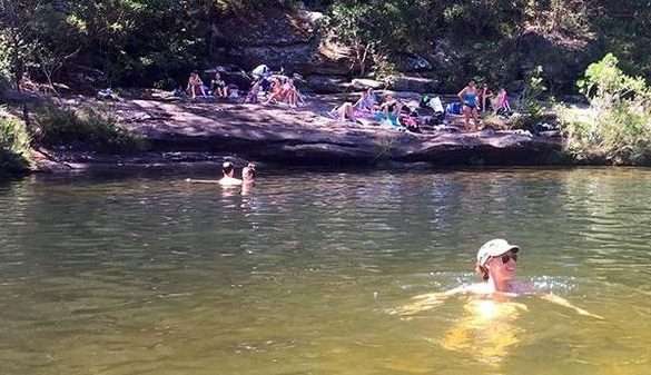 Waterfall Station to Loftus Station via Karloo Pools and IronBark Flat (22km)