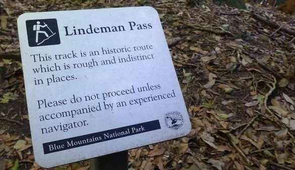 Katoomba to Wentworth Falls via the Mysterious Lindeman Pass (Hard)